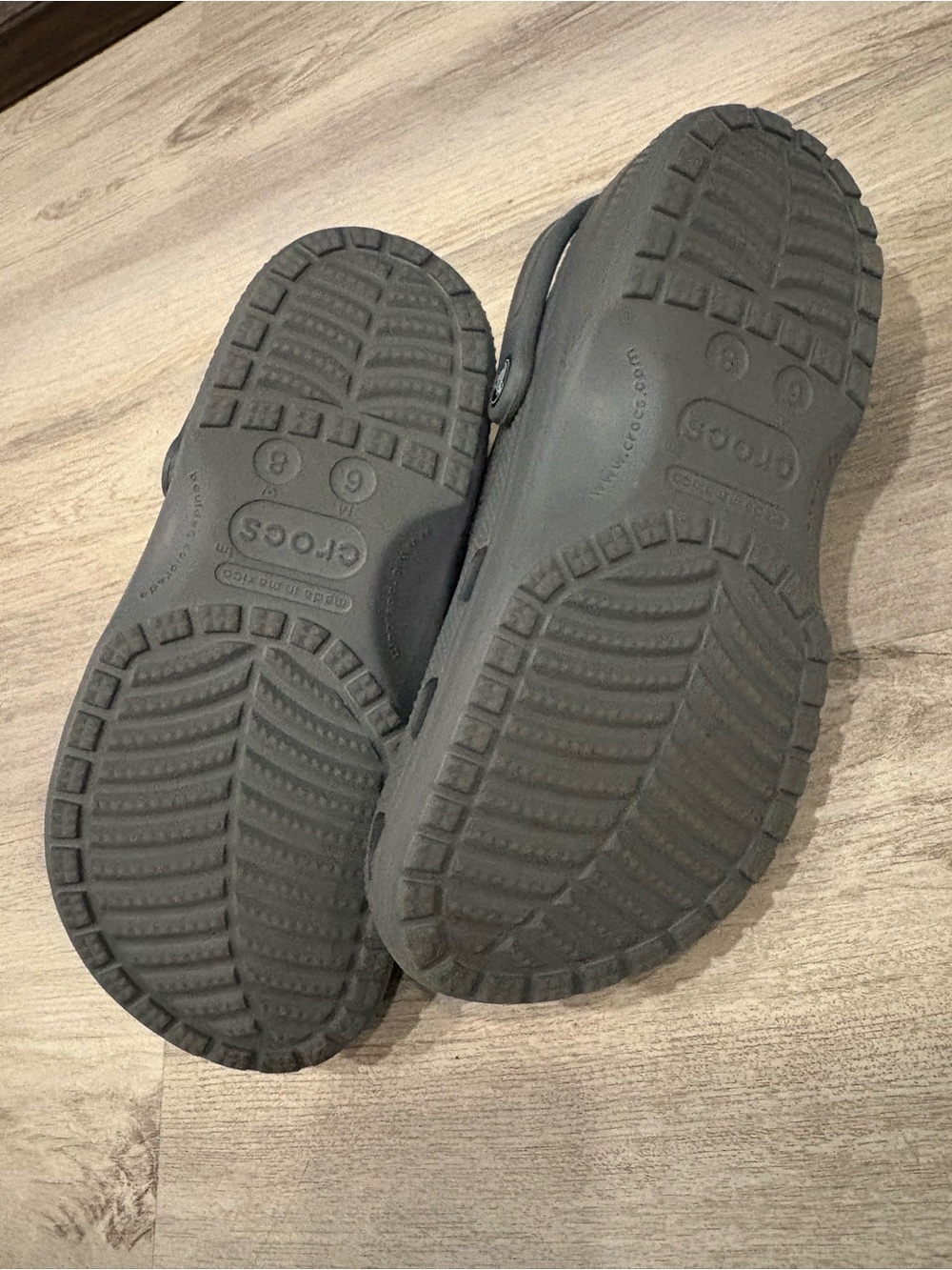 Crocs Classic Clogs in Slate Gray - Picture 3 of 8